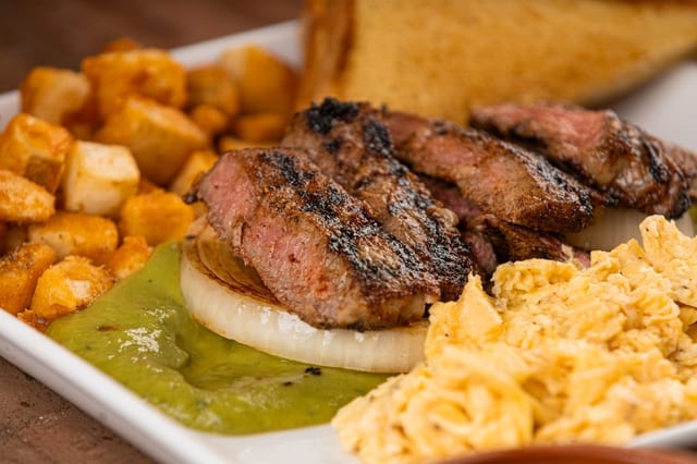 Steak & Eggs.